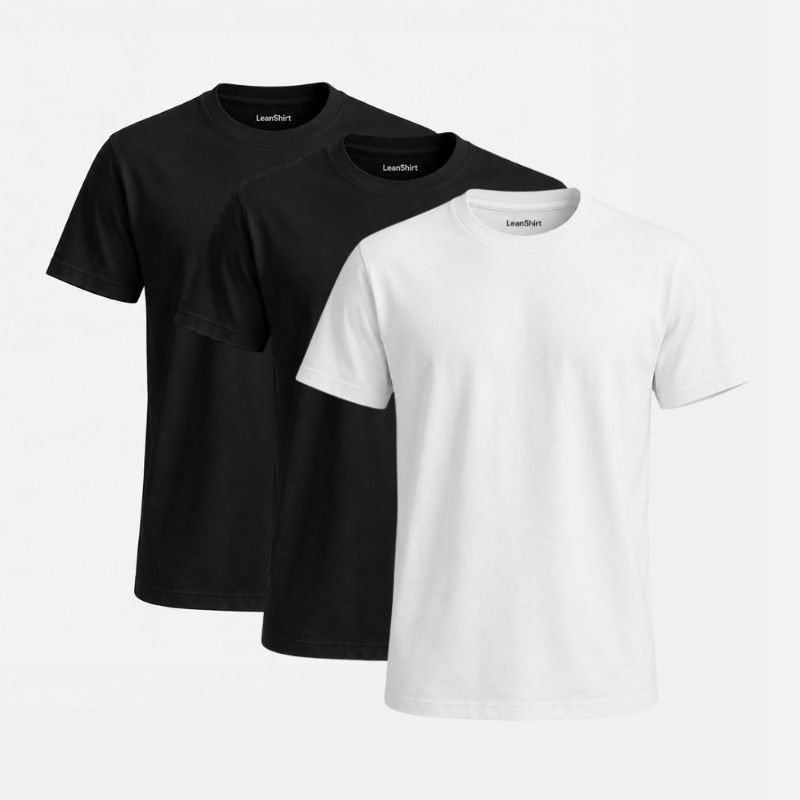 Pack de 3 : 2 noir + 1 blanc